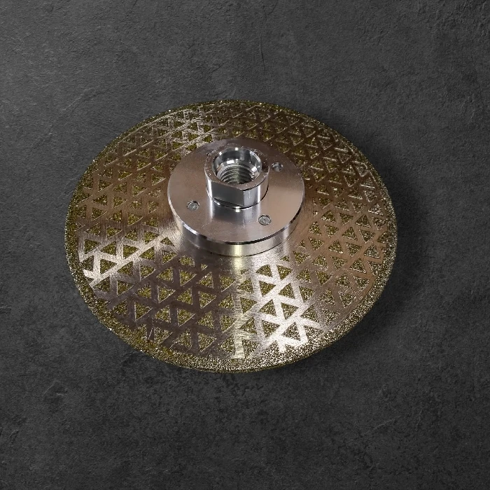 Diamantna brusilna plošča 125mm grit 40 za keramiko